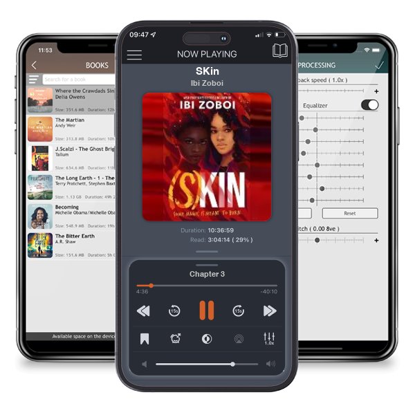 Download fo free audiobook SKin by Ibi Zoboi and listen anywhere on your iOS devices in the ListenBook app.