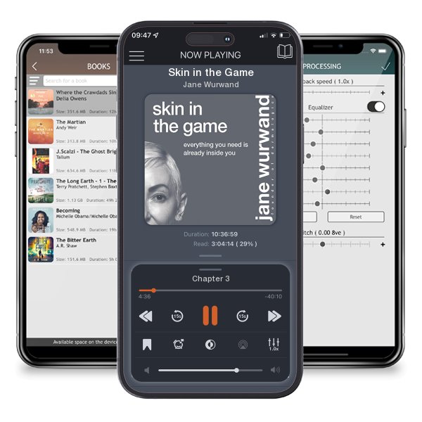 Download fo free audiobook Skin in the Game by Jane Wurwand and listen anywhere on your iOS devices in the ListenBook app.