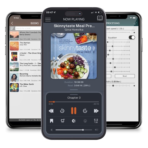 Download fo free audiobook Skinnytaste Meal Prep: Healthy Make-Ahead Meals and Freezer... by Gina Homolka and listen anywhere on your iOS devices in the ListenBook app.
