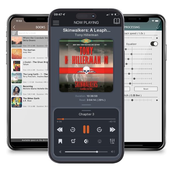 Download fo free audiobook Skinwalkers: A Leaphorn and Chee Novel by Tony Hillerman and listen anywhere on your iOS devices in the ListenBook app.