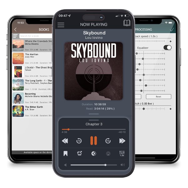 Download fo free audiobook Skybound by Lou Iovino and listen anywhere on your iOS devices in the ListenBook app.