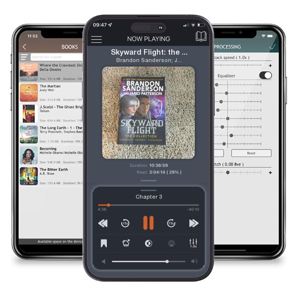 Download fo free audiobook Skyward Flight: the Collection by Brandon Sanderson; Janci Patterson and listen anywhere on your iOS devices in the ListenBook app.