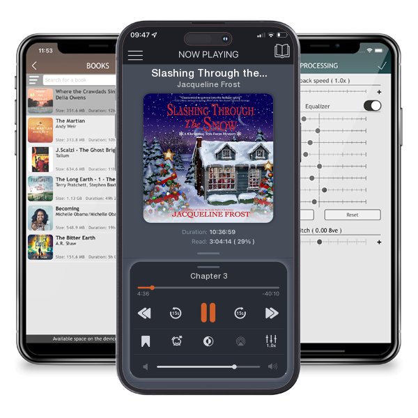 Download fo free audiobook Slashing Through the Snow by Jacqueline Frost and listen anywhere on your iOS devices in the ListenBook app.
