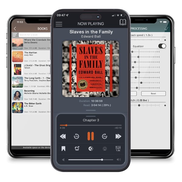 Download fo free audiobook Slaves in the Family by Edward Ball and listen anywhere on your iOS devices in the ListenBook app.