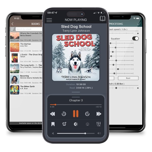 Download fo free audiobook Sled Dog School by Terry Lynn Johnson and listen anywhere on your iOS devices in the ListenBook app.