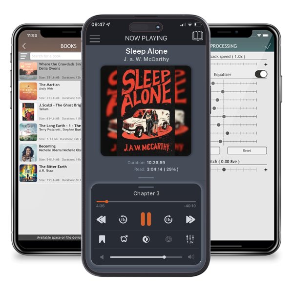 Download fo free audiobook Sleep Alone by J. a. W. McCarthy and listen anywhere on your iOS devices in the ListenBook app.