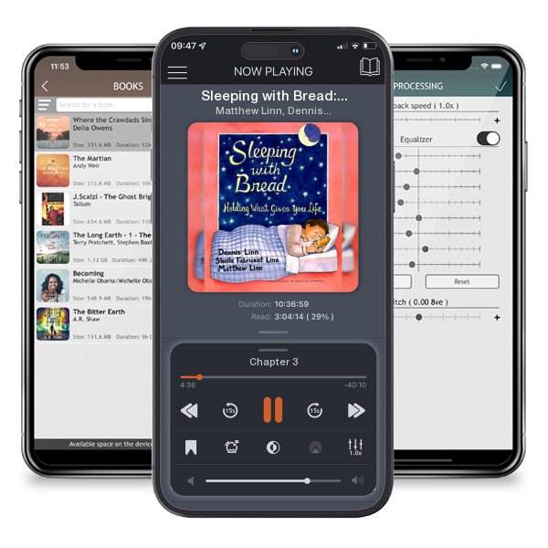 Download fo free audiobook Sleeping with Bread: Holding What Gives You Life by Matthew Linn, Dennis Linn,  et al. and listen anywhere on your iOS devices in the ListenBook app.