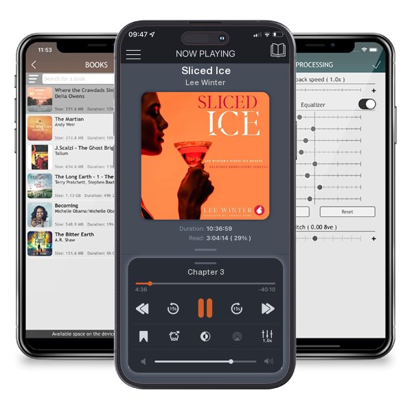 Download fo free audiobook Sliced Ice by Lee Winter and listen anywhere on your iOS devices in the ListenBook app.