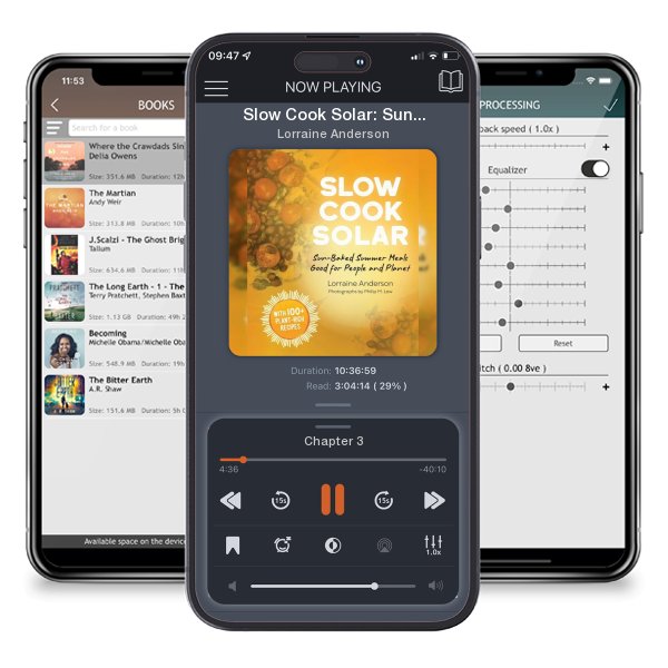 Download fo free audiobook Slow Cook Solar: Sun-Baked Summer Meals Good for People and... by Lorraine Anderson and listen anywhere on your iOS devices in the ListenBook app.