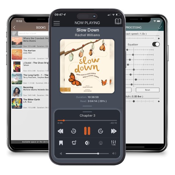 Download fo free audiobook Slow Down by Rachel Williams and listen anywhere on your iOS devices in the ListenBook app.