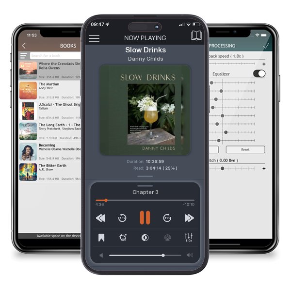 Download fo free audiobook Slow Drinks by Danny Childs and listen anywhere on your iOS devices in the ListenBook app.