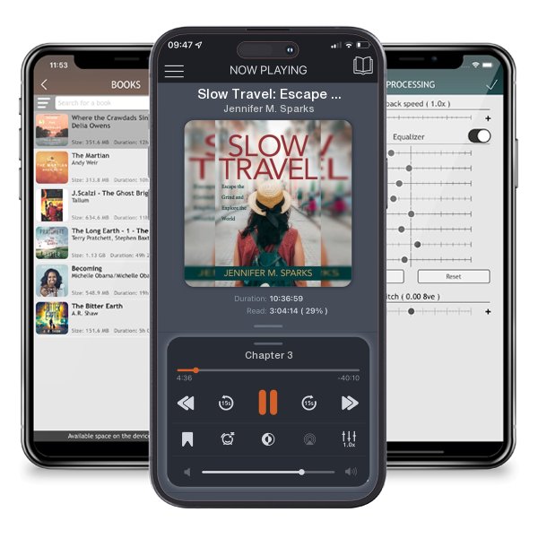 Download fo free audiobook Slow Travel: Escape the Grind and Explore the World by Jennifer M. Sparks and listen anywhere on your iOS devices in the ListenBook app.