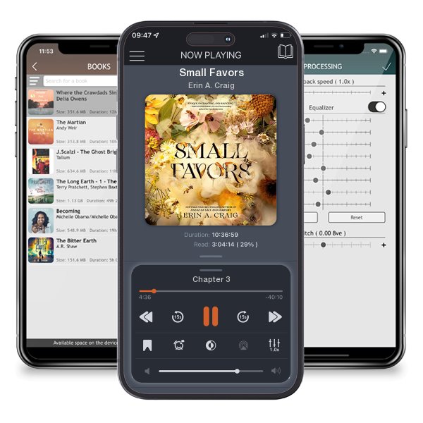 Download fo free audiobook Small Favors by Erin A. Craig and listen anywhere on your iOS devices in the ListenBook app.