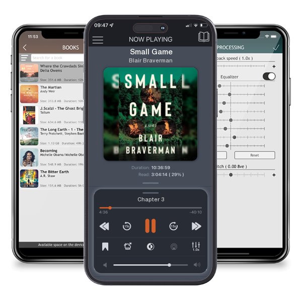 Download fo free audiobook Small Game by Blair Braverman and listen anywhere on your iOS devices in the ListenBook app.