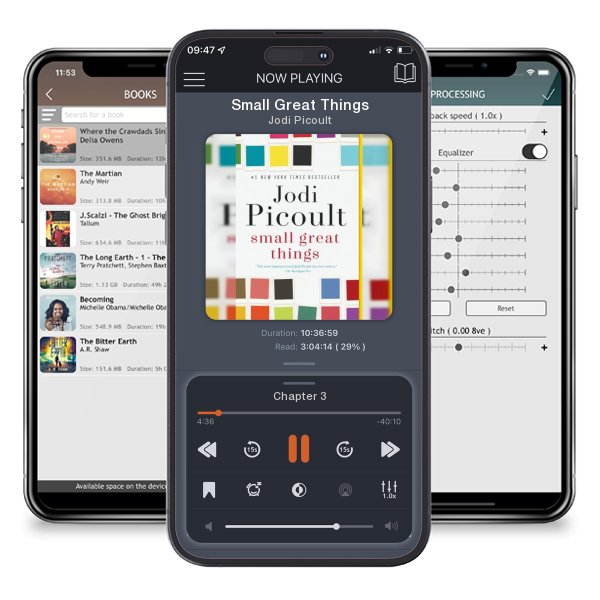 Download fo free audiobook Small Great Things by Jodi Picoult and listen anywhere on your iOS devices in the ListenBook app.