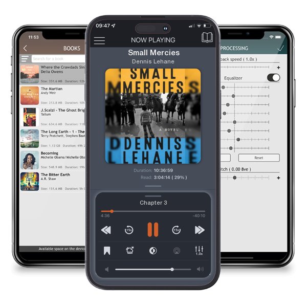 Download fo free audiobook Small Mercies by Dennis Lehane and listen anywhere on your iOS devices in the ListenBook app.