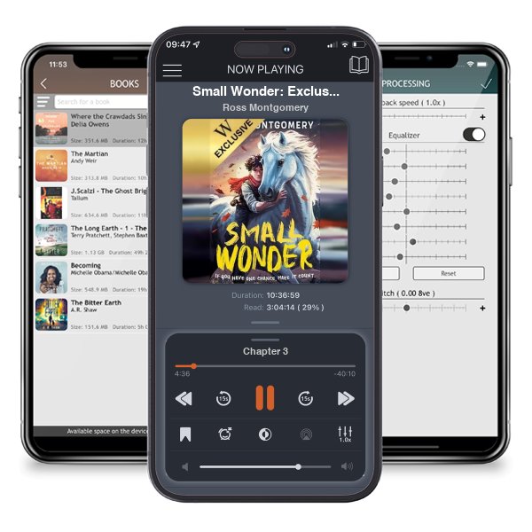 Download fo free audiobook Small Wonder: Exclusive Edition by Ross Montgomery and listen anywhere on your iOS devices in the ListenBook app.