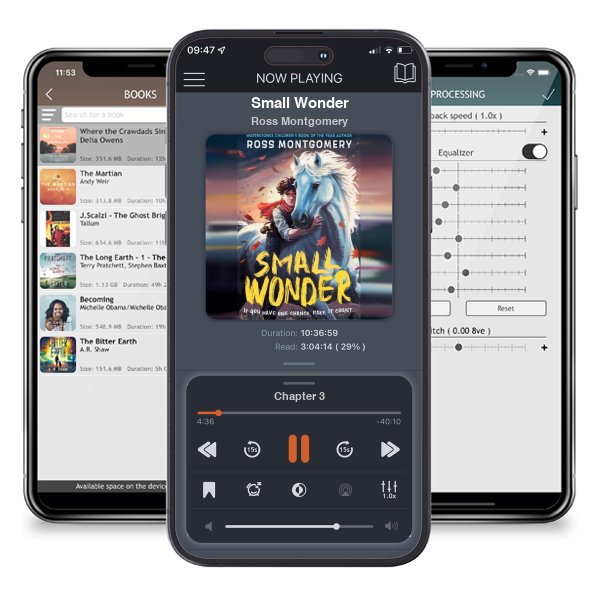 Download fo free audiobook Small Wonder by Ross Montgomery and listen anywhere on your iOS devices in the ListenBook app.