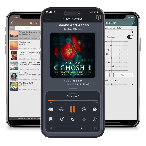 Download fo free audiobook Smoke And Ashes by Amitav Ghosh and listen anywhere on your iOS devices in the ListenBook app.