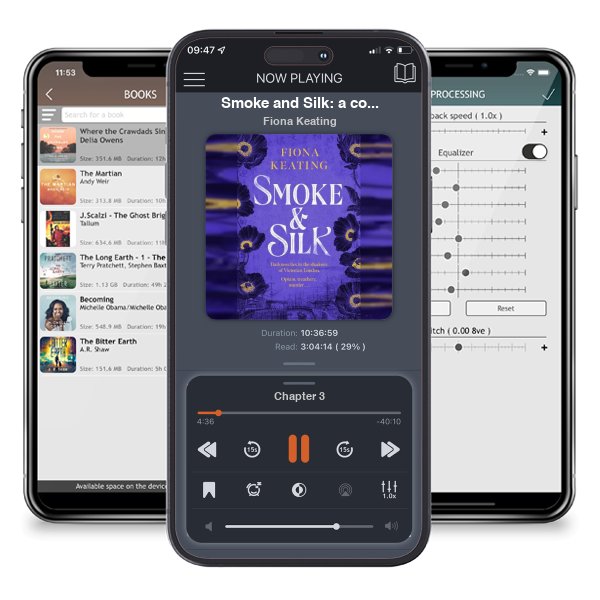 Download fo free audiobook Smoke and Silk: a compulsive historical mystery set in Victorian London by Fiona Keating and listen anywhere on your iOS devices in the ListenBook app.