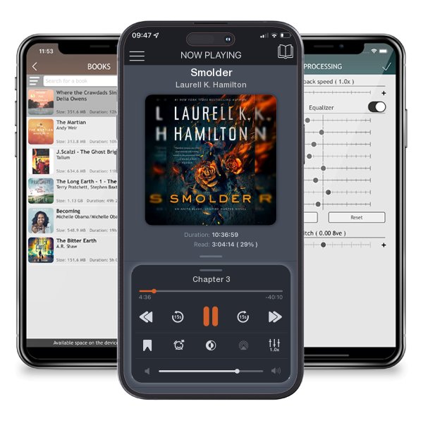 Download fo free audiobook Smolder by Laurell K. Hamilton and listen anywhere on your iOS devices in the ListenBook app.