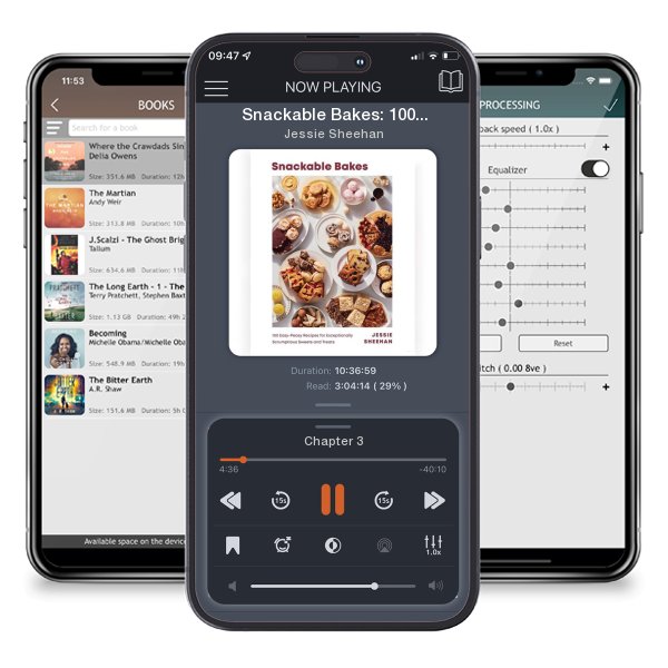 Download fo free audiobook Snackable Bakes: 100 Easy-Peasy Recipes for Exceptionally... by Jessie Sheehan and listen anywhere on your iOS devices in the ListenBook app.