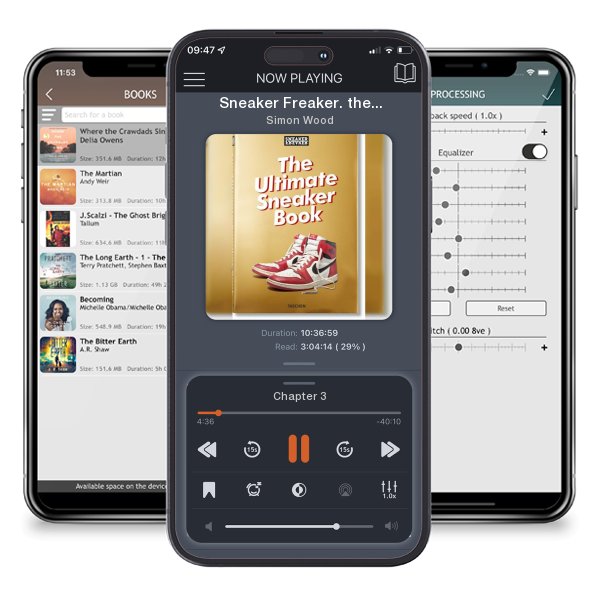 Download fo free audiobook Sneaker Freaker. the Ultimate Sneaker Book by Simon Wood and listen anywhere on your iOS devices in the ListenBook app.