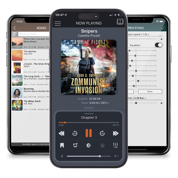 Download fo free audiobook Snipers by Camille Picott and listen anywhere on your iOS devices in the ListenBook app.