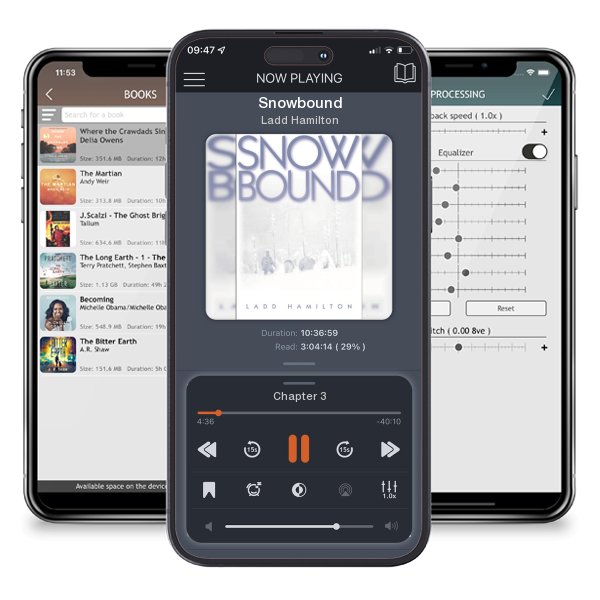 Download fo free audiobook Snowbound by Ladd Hamilton and listen anywhere on your iOS devices in the ListenBook app.