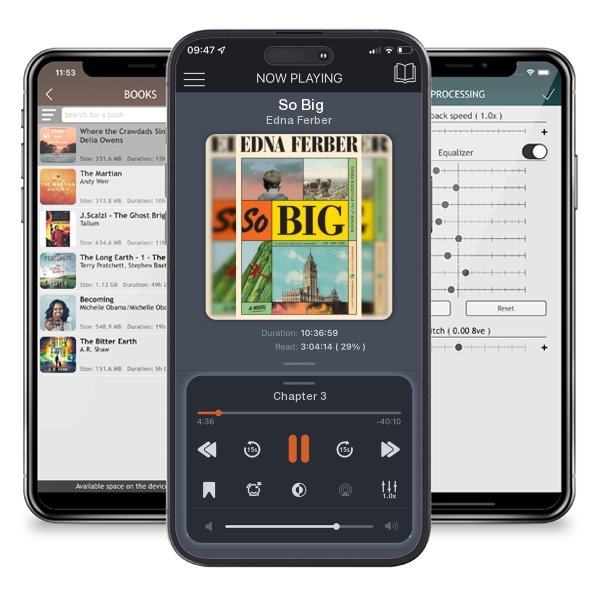 Download fo free audiobook So Big by Edna Ferber and listen anywhere on your iOS devices in the ListenBook app.