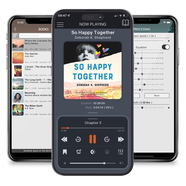 Download fo free audiobook So Happy Together by Deborah K. Shepherd and listen anywhere on your iOS devices in the ListenBook app.