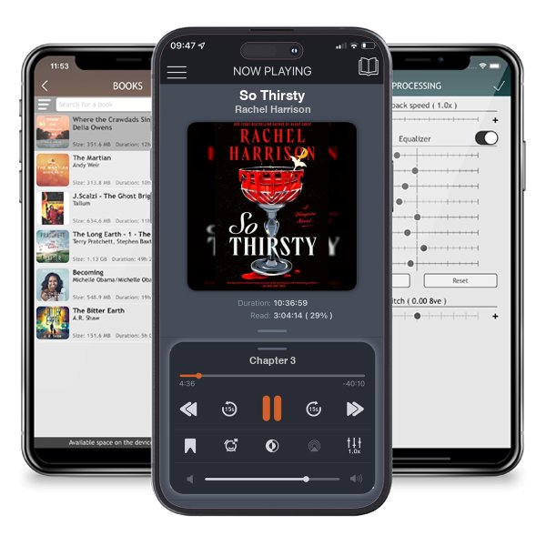 Download fo free audiobook So Thirsty by Rachel Harrison and listen anywhere on your iOS devices in the ListenBook app.