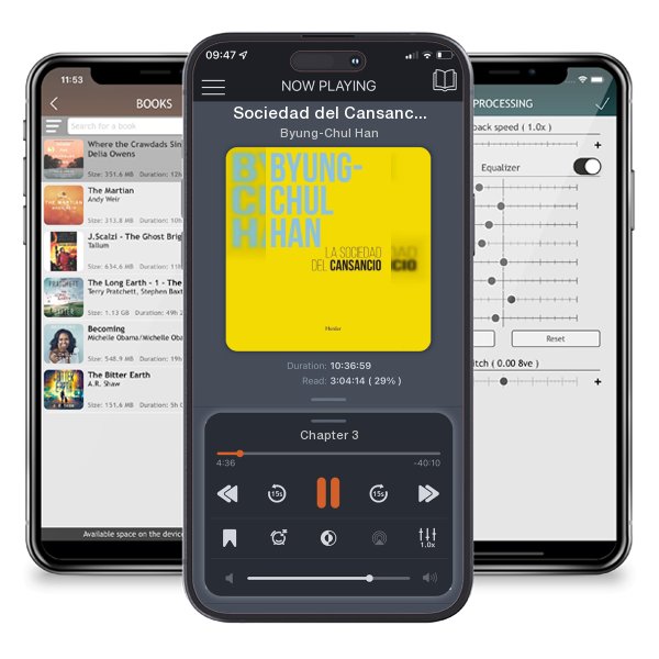 Download fo free audiobook Sociedad del Cansancio, La by Byung-Chul Han and listen anywhere on your iOS devices in the ListenBook app.