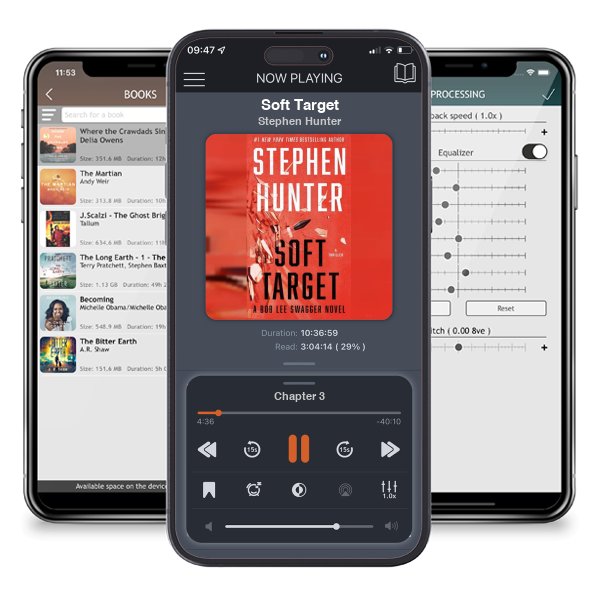 Download fo free audiobook Soft Target by Stephen Hunter and listen anywhere on your iOS devices in the ListenBook app.