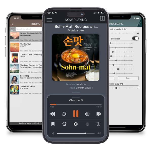 Download fo free audiobook Sohn-Mat: Recipes and Flavors of Korean Home Cooking by Monica Lee and listen anywhere on your iOS devices in the ListenBook app.