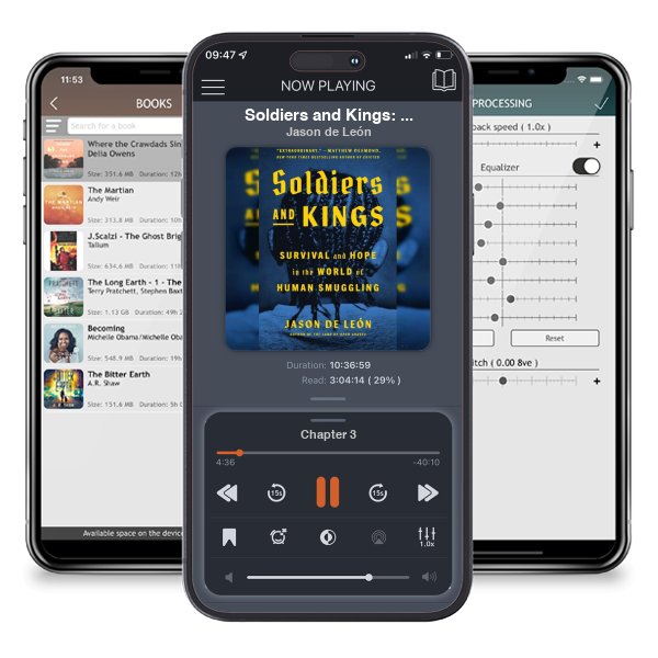 Download fo free audiobook Soldiers and Kings: Survival and Hope in the World of Human... by Jason de León and listen anywhere on your iOS devices in the ListenBook app.