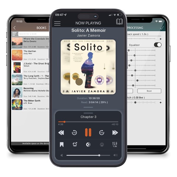 Download fo free audiobook Solito: A Memoir by Javier Zamora and listen anywhere on your iOS devices in the ListenBook app.