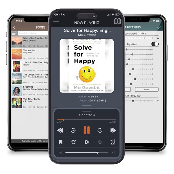 Download fo free audiobook Solve for Happy: Engineer Your Path to Joy by Mo Gawdat and listen anywhere on your iOS devices in the ListenBook app.