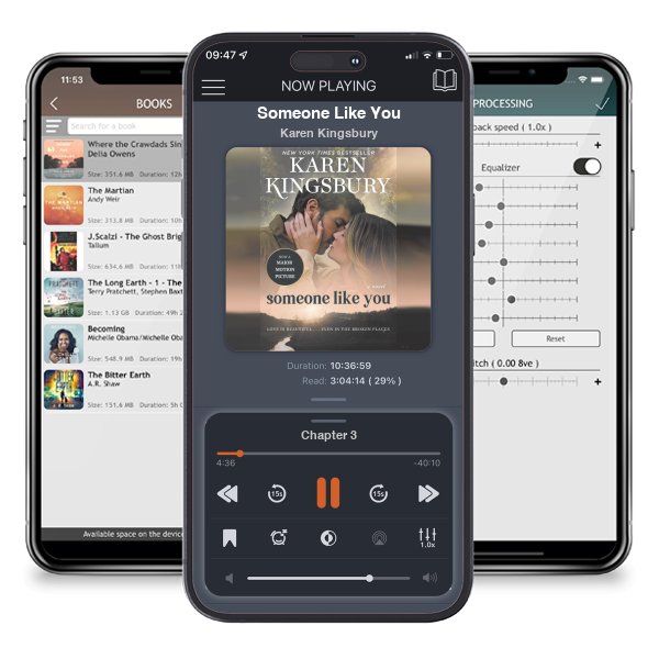 Download fo free audiobook Someone Like You by Karen Kingsbury and listen anywhere on your iOS devices in the ListenBook app.