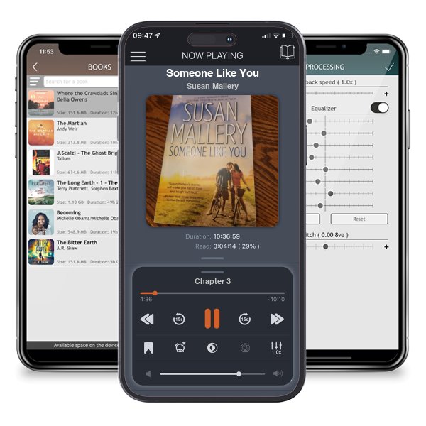 Download fo free audiobook Someone Like You by Susan Mallery and listen anywhere on your iOS devices in the ListenBook app.