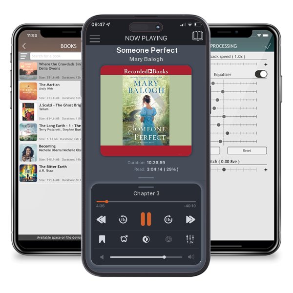 Download fo free audiobook Someone Perfect by Mary Balogh and listen anywhere on your iOS devices in the ListenBook app.