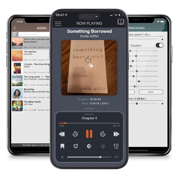 Download fo free audiobook Something Borrowed by Emily Giffin and listen anywhere on your iOS devices in the ListenBook app.