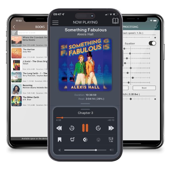 Download fo free audiobook Something Fabulous by Alexis Hall and listen anywhere on your iOS devices in the ListenBook app.