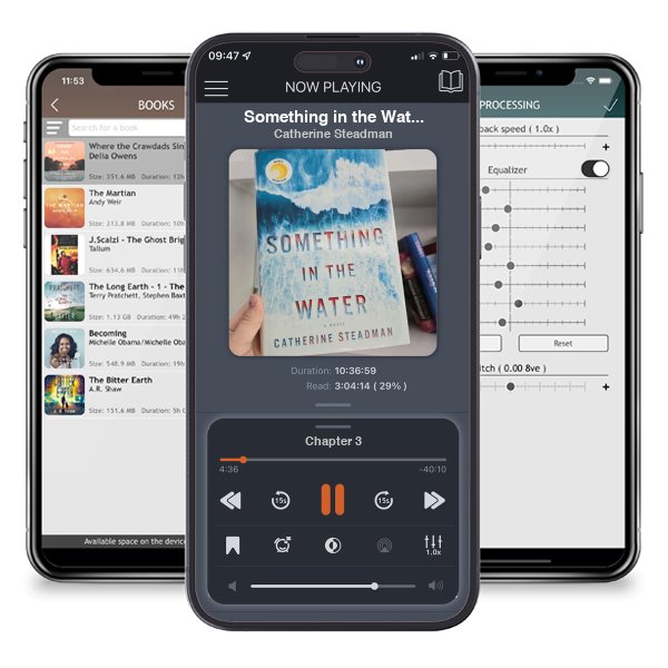 Download fo free audiobook Something in the Water by Catherine Steadman and listen anywhere on your iOS devices in the ListenBook app.