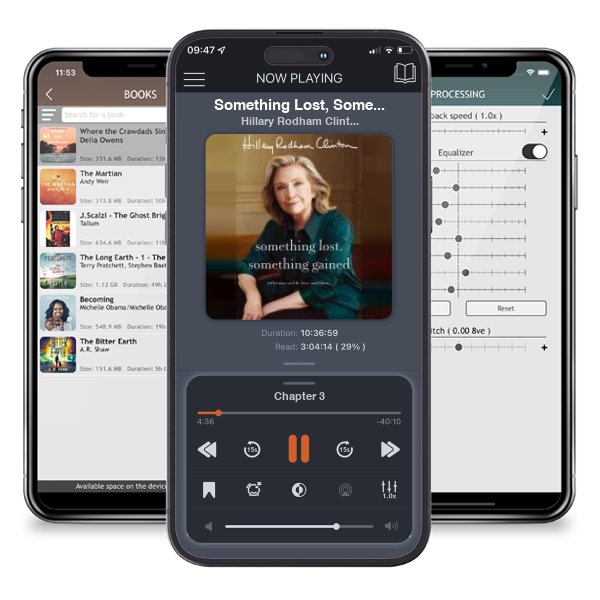 Download fo free audiobook Something Lost, Something Gained: Reflections on Life, Love, and Liberty by Hillary Rodham Clinton and listen anywhere on your iOS devices in the ListenBook app.