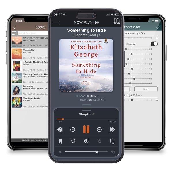 Download fo free audiobook Something to Hide by Elizabeth George and listen anywhere on your iOS devices in the ListenBook app.