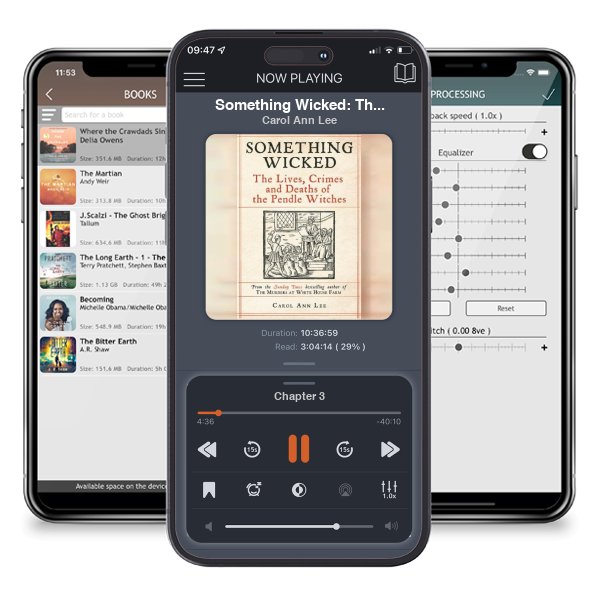 Download fo free audiobook Something Wicked: The Lives, Crimes and Deaths of the Pendle Witches by Carol Ann Lee and listen anywhere on your iOS devices in the ListenBook app.