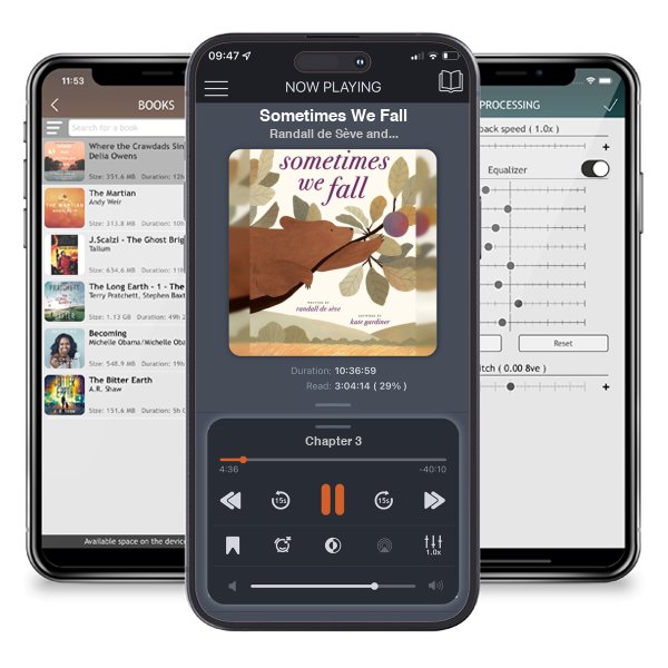 Download fo free audiobook Sometimes We Fall by Randall de Sève and Kate Gardiner and listen anywhere on your iOS devices in the ListenBook app.