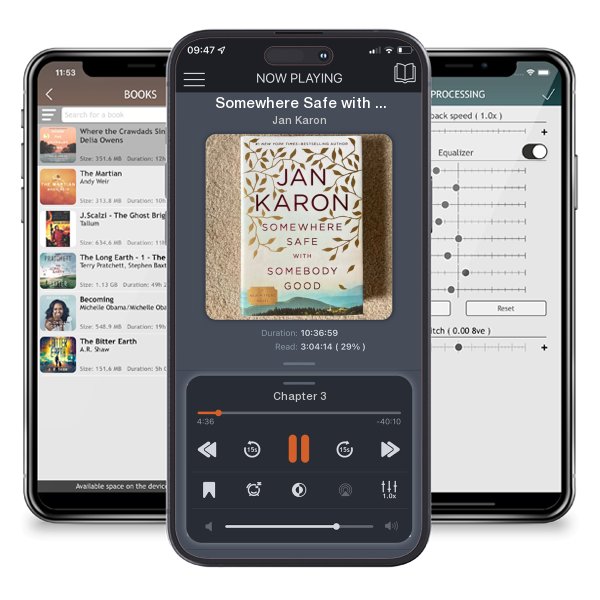 Download fo free audiobook Somewhere Safe with Somebody Good by Jan Karon and listen anywhere on your iOS devices in the ListenBook app.