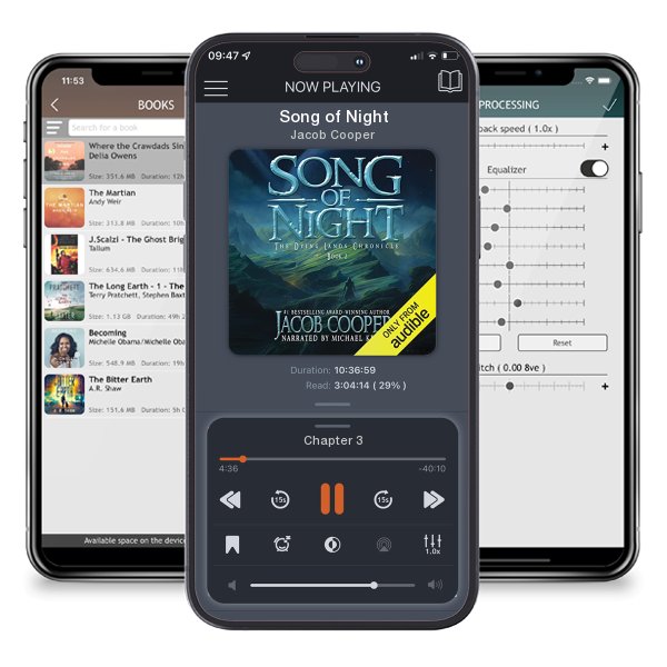 Download fo free audiobook Song of Night by Jacob Cooper and listen anywhere on your iOS devices in the ListenBook app.